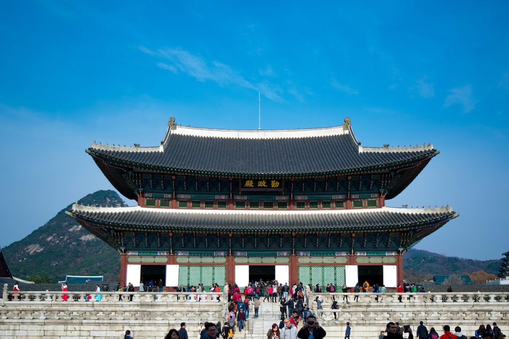 Geunjeongjeon throne hall at Gyeongbokgung Palace, Seoul