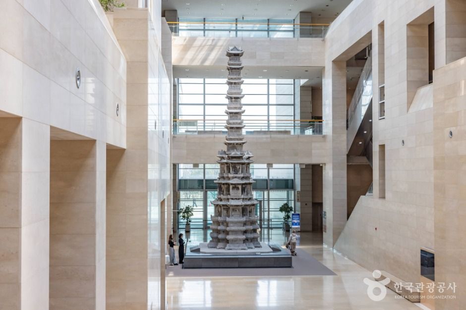 National Museum of Korea great hall with the ten-story pagoda
