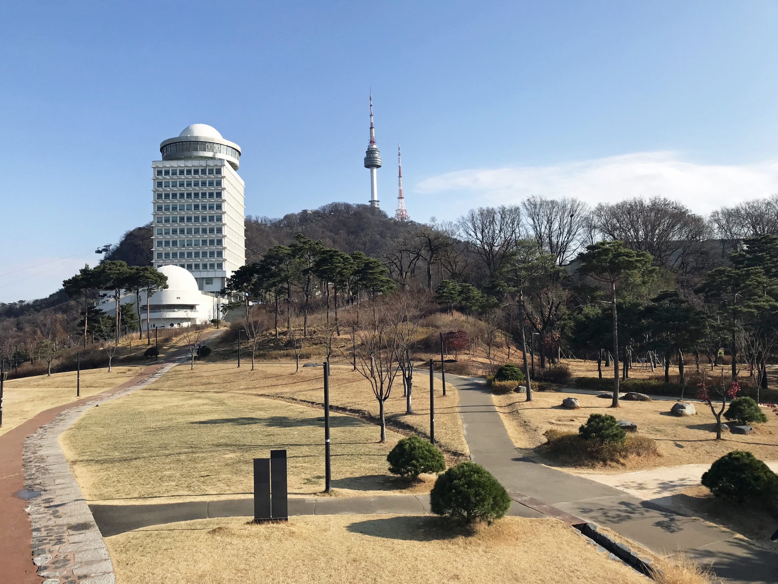 N Seoul Tower above Namsan Park, Seoul